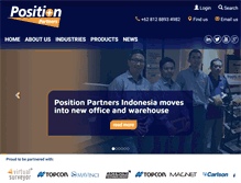Tablet Screenshot of positionpartners.asia